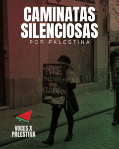 Caminatas silenciosas por Palestina – Cada jueves en València